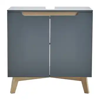 Tesco Living and Home Freestanding Under Sink Storage Cabinet - Grey offer