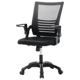 Tesco Living and Home Mesh Swivel Ergonomic Office Chair - Black offer