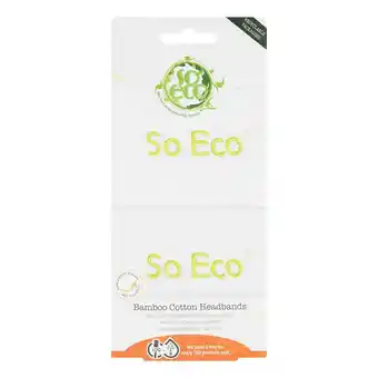 Tesco So Eco Bamboo Headband Duo offer