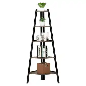 Tesco Living and Home Vintage Tiered Indoor Plant Display Shelf - Black offer