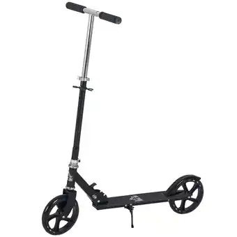 Tesco HOMCOM Kids Scooter Ride On Toy Height Adjustable For 3-8 Years offer