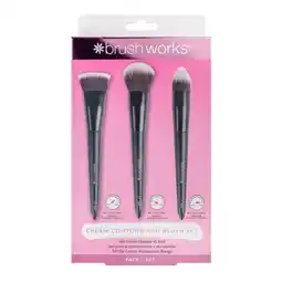 Tesco Brushworks Cream Contour and Blush Set offer