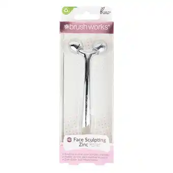 Tesco Brushworks Face Sculpting Zinc Roller offer