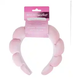 Tesco Brushworks Pink Cloud Headband offer