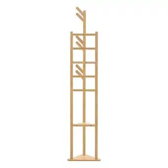 Tesco Living and Home Bamboo Coat Rack Stand offer