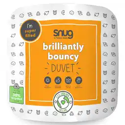 Tesco Snug Brilliantly Bouncy 10.5 Tog Duvet, All Seasons Quilt, Single offer