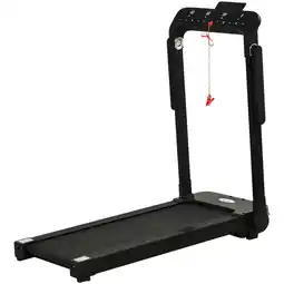 Tesco HOMCOM 1.85HP Foldable Electric Treadmill Safety Lock LED Screen offer