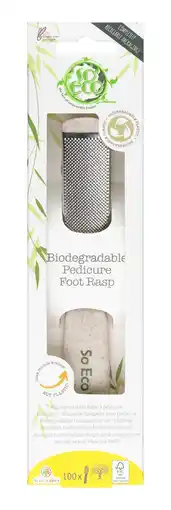 Tesco So Eco Biodegradable Pedicure Foot Rasp offer