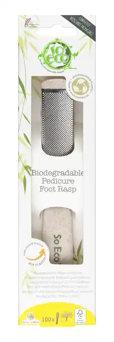 Tesco So Eco Biodegradable Pedicure Foot Rasp offer