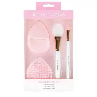 Tesco Brushworks Facial Detox Set offer