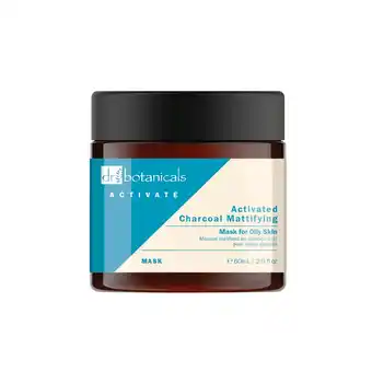 Tesco Dr Botanicals Activate Charcoal Mattifying Mask for Oily Skin 60ml offer