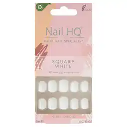 Tesco Nail HQ Square White offer