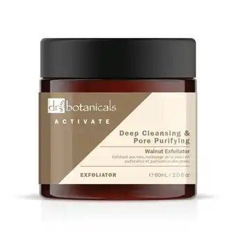 Tesco Dr Botanicals Activate Deep Cleansing & Pore Purifying Walnut Exfoliator 60ml offer