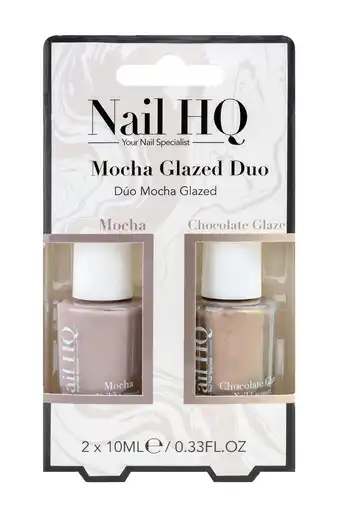 Tesco Nail HQ Mocha Glazed Duo offer