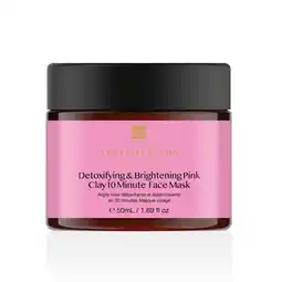 Tesco Dr Botanicals Detoxifying & Brightening Pink Clay 10 Minute Face Mask 50ml offer