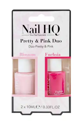 Tesco Nail HQ Pretty & Pink Duo offer