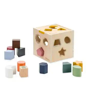 Tesco Hauck Sort N Tidy Wooden Sorting Cube offer