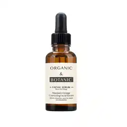 Tesco Organic & Botanic Mandarin Orange Correcting Facial Serum 30ml offer