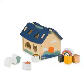 Tesco Hauck Sort N Build Wooden Sorting Playset offer