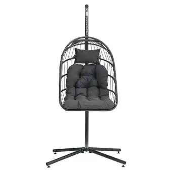 Tesco Living and Home Swing Chair with Stand and Cushion Set offer