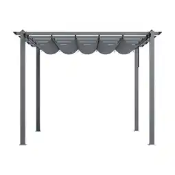 Tesco Living and Home Aluminum Pergola for Patio Deck offer