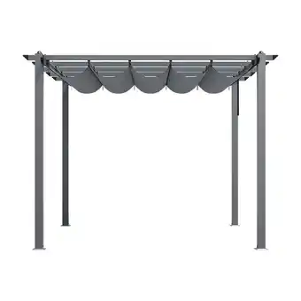 Tesco Living and Home Aluminum Pergola for Patio Deck offer