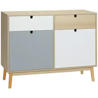 Tesco HOMCOM Storage Cabinet Kitchen Cupboard with Drawers for Bedroom offer