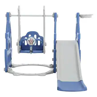 Tesco Living and Home 3-in-1 Toddler Climber Playset with Swing and Slide offer