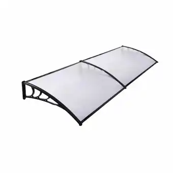 Tesco Living and Home Window Door Awning Canopy with Brackets - 190cm offer