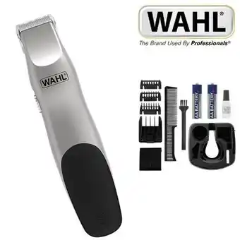 Tesco Wahl Cordless Groomsman Battery Hair Trimmer Grooming Set 0.5 - 13mm 9906-2017 offer