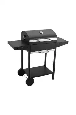 Tesco Living and Home Outdoor Garden Charcoal Grill Two Wing - Black offer