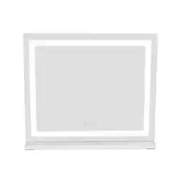 Tesco Living and Home Rectangle Vanity Makeup Mirror with LED Lights offer