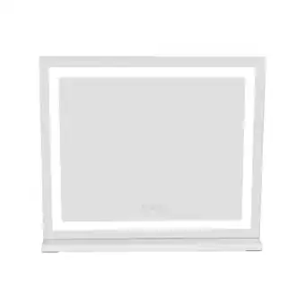 Tesco Living and Home Rectangle Vanity Makeup Mirror with LED Lights offer