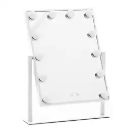 Tesco Living and Home Adjustable Large Rectangular Lighted Makeup Mirror offer