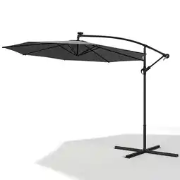 Tesco Living and Home Outdoor Patio Canopy with Crank Lift System & LED Light offer