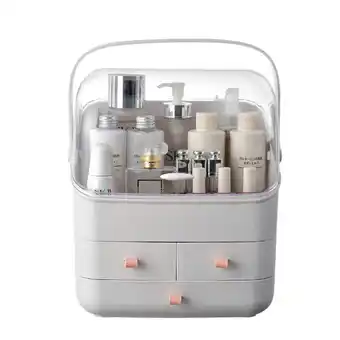 Tesco Living and Home Multifunctional Waterproof Cosmetic Skincare Storage Organizer offer