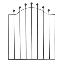 Tesco Living and Home Modern Metal Garden Gate Fence Gate - Black offer