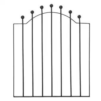 Tesco Living and Home Modern Metal Garden Gate Fence Gate - Black offer