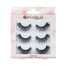 Tesco Invogue Multipack Lashes - Happy Hour offer