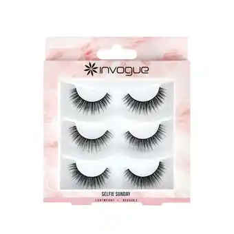 Tesco Invogue Multipack Lashes - Selfie Sunday offer