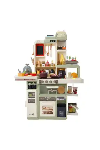 Tesco Living and Home Kid Play Kitchen Set with 88 Kitchen Accessories offer