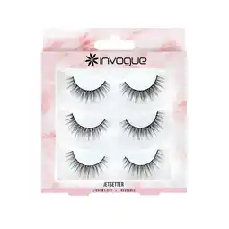 Tesco Invogue Multipack Lashes - Jet Setter offer