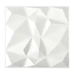 Tesco Living and Home 12-Pack 3D PVC Diamond Wall Panels offer