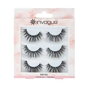 Tesco Invogue Multipack Lashes - Baby Doll offer