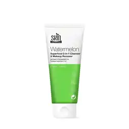 Tesco Skin Superfood Watermelon Superfood 2-in-1 Cleanser & Makeup Remover 100ml offer