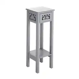 Tesco Living and Home French-Style Console Table with Drawer - Grey offer