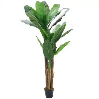 Tesco Living and Home Artificial Plant Hardy Banana in Pot - 180cm offer