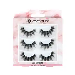 Tesco Invogue Multipack Lashes - Girl Next Door offer