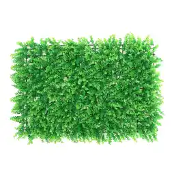 Tesco Living and Home 6Pcs Decorative Artificial Grass Hedge Panels 40x60cm offer