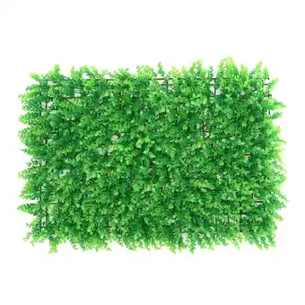 Tesco Living and Home 6Pcs Decorative Artificial Grass Hedge Panels 40x60cm offer